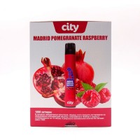 МАДРИД ГРАНАТОВЫЙ МАЛИНА City 1000 затяжек 1,8 % nic Одноразовая электронная сигарета купить МАДРИД ГРАНАТОВЫЙ МАЛИНА City 1000 затяжек 1,8 % nic Одноразовая электронная сигарета купить