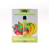 ШАНХАЙ БАНАН КЛУБНИКА City 1000 затяжек 1,8 % nic Одноразовая электронная сигарета купить ШАНХАЙ БАНАН КЛУБНИКА City 1000 затяжек 1,8 % nic Одноразовая электронная сигарета купить