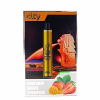 СИНГАПУР МАНГО КЛУБНИКА City 1300 затяжек Одноразовая электронная сигарета купить СИНГАПУР МАНГО КЛУБНИКА City 1300 затяжек Одноразовая электронная сигарета купить
