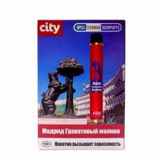 МАДРИД ГРАНАТОВЫЙ МАЛИНА City 1600 затяжек Одноразовая электронная сигарета купить МАДРИД ГРАНАТОВЫЙ МАЛИНА City 1600 затяжек Одноразовая электронная сигарета купить