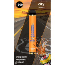 ЧИКАГО ЭНЕРГЕТИК City 1600 затяжек Одноразовая электронная сигарета купить ЧИКАГО ЭНЕРГЕТИК City 1600 затяжек Одноразовая электронная сигарета купить