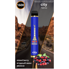 МЕХИКО СМЕСИ ЯГОД City 1600 затяжек Одноразовая электронная сигарета купить МЕХИКО СМЕСИ ЯГОД City 1600 затяжек Одноразовая электронная сигарета купить