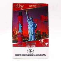 НЬЮ-ЙОРК АЙС КОЛА City 800 затяжек Одноразовая электронная сигарета купить НЬЮ-ЙОРК АЙС КОЛА City 800 затяжек Одноразовая электронная сигарета купить