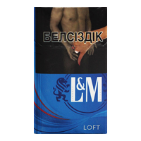 Сигареты L&M Ligett Meyers Loft Blue (ЛМ Лофт Блю)
