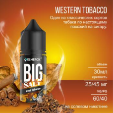 Жидкость Big Salt West Tobacco (20 мг/30 мл) Жидкость Big Salt West Tobacco (20 мг/30 мл)