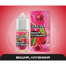 Жидкость DUALL SALT Hard Вишня и Клубника (20 мг/30 мл)