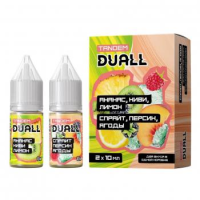 Жидкость DUALL TANDEM Hard Ананас Киви Лимон / Спрайт Персик Ягоды (20 мг/2*10 мл) Жидкость DUALL TANDEM Hard Ананас Киви Лимон / Спрайт Персик Ягоды (20 мг/2*10 мл)