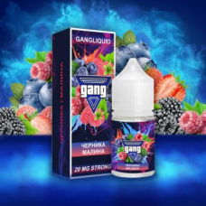 Жидкость Gang Strong Черника и Малина (20 мг/30 мл) Жидкость Gang Strong Черника и Малина (20 мг/30 мл)
