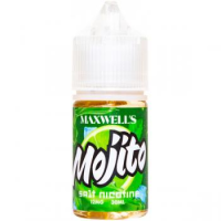 Жидкость Maxwell's Salt Mojito (12 мг/30 мл) Жидкость Maxwell's Salt Mojito (12 мг/30 мл)