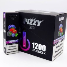 СМЕШАННЫЙ ЯГОДНЫЙ ЛЕД Fizzy куб 5% nic 1200 затяжек
