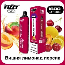 ВИШНЯ ЛИМОНАД ПЕРСИК Fizzy max 2% nic 1600 затяжек